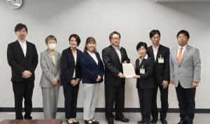 仙台市へ在宅支援体制の充実に向けた要望を行いました